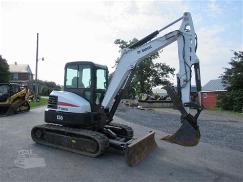 2014 bobcat mini excavator|bobcat e55 for sale craigslist.